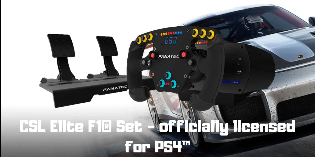 CSL Elite F1® Set - officially licensed for PS4™