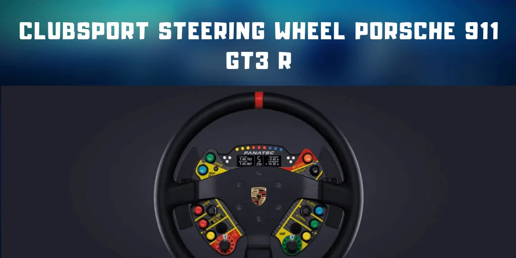 ClubSport Steering Wheel Porsche 911 GT3 R