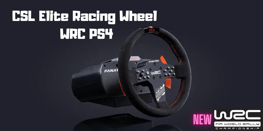 CSL Elite Racing Wheel WRC PS4