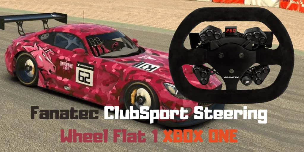 Fanatec ClubSport Steering Wheel Flat 1 XBOX ONE