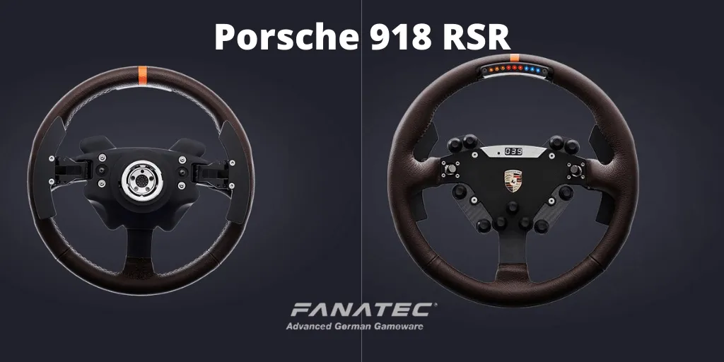 Fanatec Porsche 918 RSR - Features 