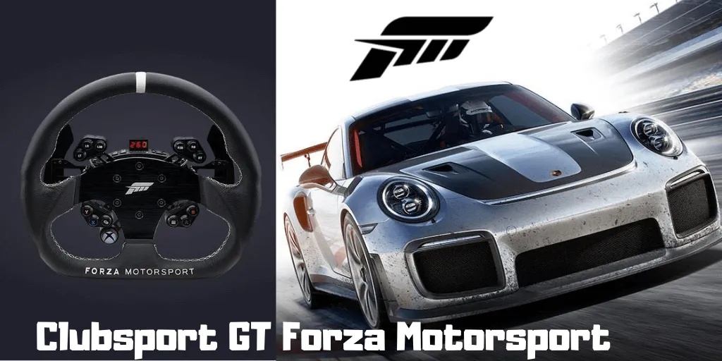 Fanatec clubsport steering wheel GT Forza Motorsport