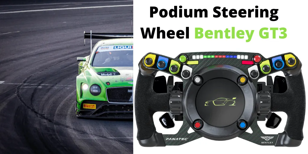 Podium Steering Wheel Bentley GT3
