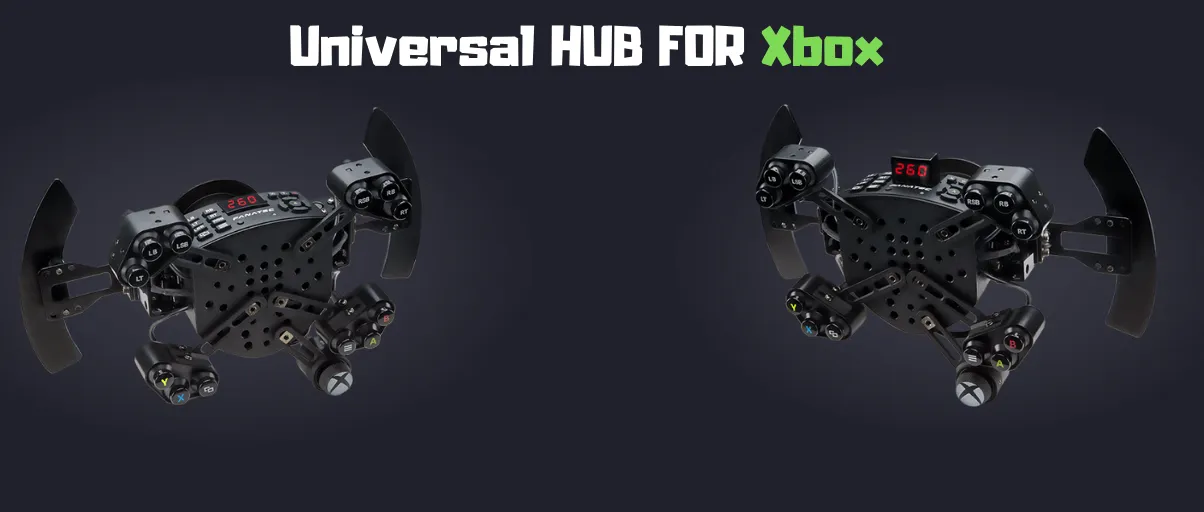 Fanatec ClubSport Steering Wheel Universal Hub for XBOX ONE Design