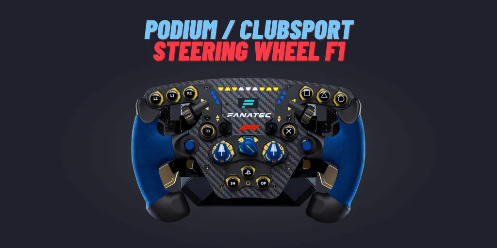 ClubSport Steering Wheel F1® PS4™