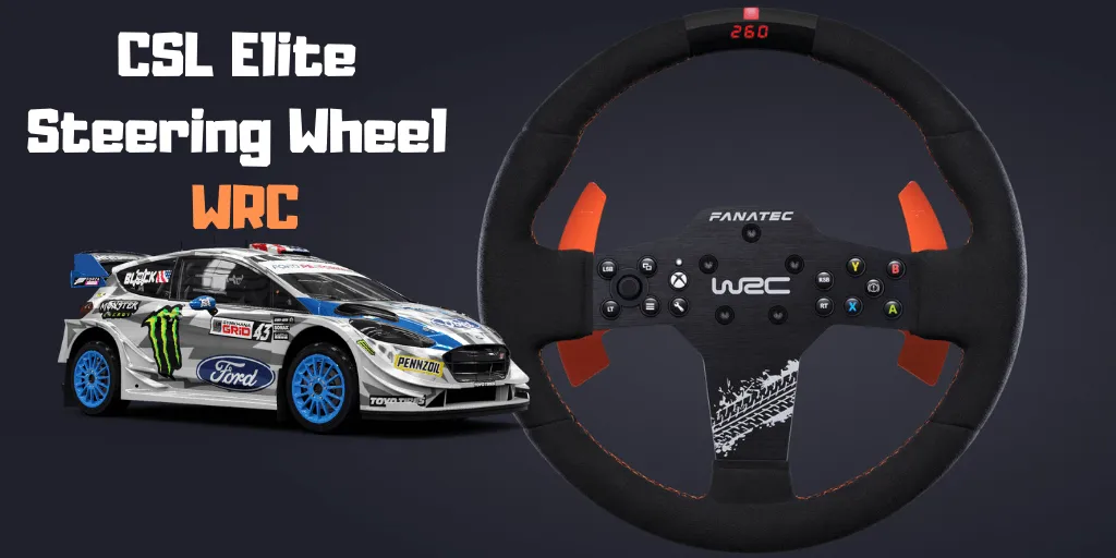Fanatec CSL Elite Steering Wheel WRC