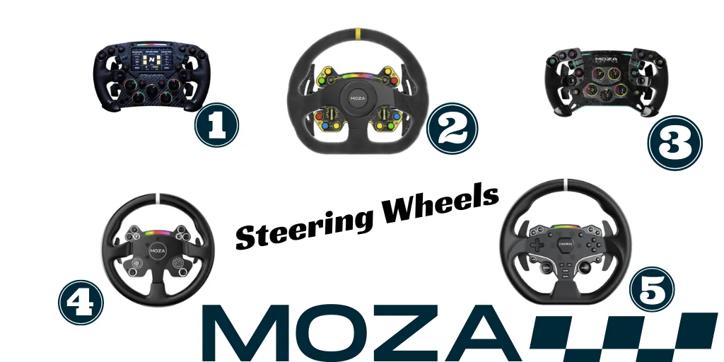 Moza Steering Wheels